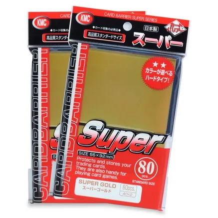 KMC Card Barrier Super Series: Gold (80)