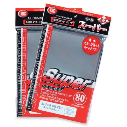 KMC Card Barrier Super Series: Silver (80)